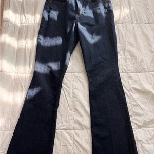 Abercrombie & Fitch Dark Blue Flare Jeans